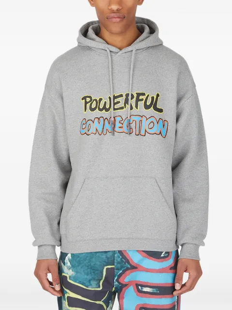 DRx x STEFAN MEIER x LN-CC graphic-print drawstring hoodie
