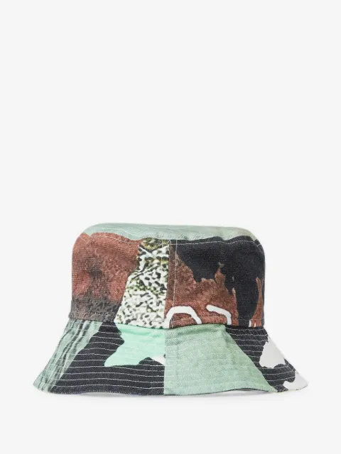 DRx x STEFAN MEIER x LN-CC graphic-print cotton bucket hat
