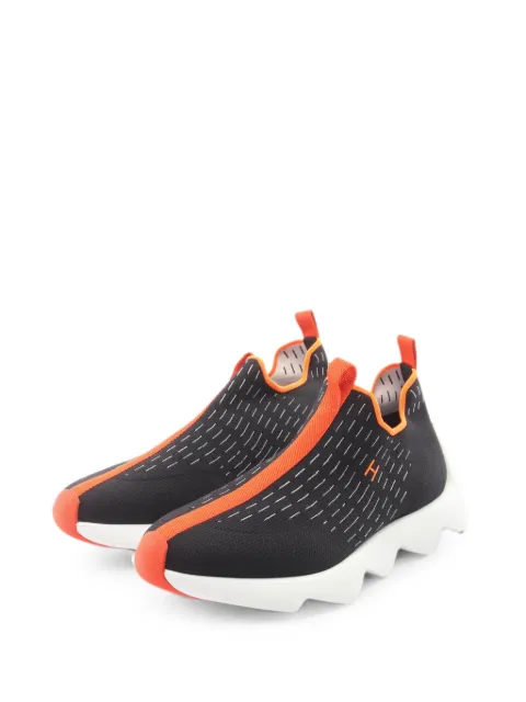 Hermès Pre-Owned 2010s Eclair slip-on sneakers