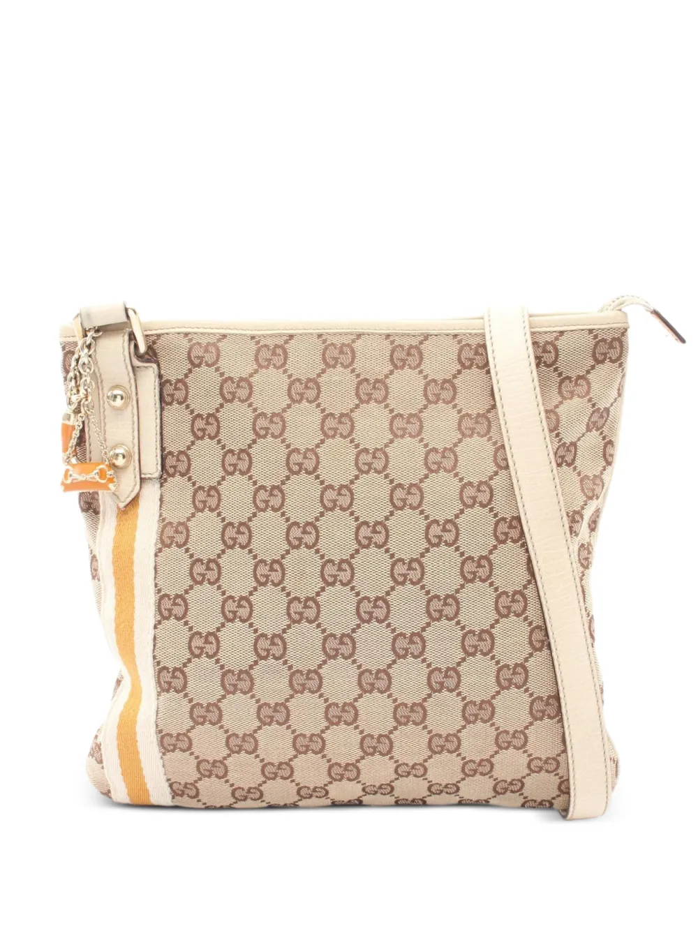 Gucci Pre-Owned 2000s GG canvas shoulder bag - Toni neutri