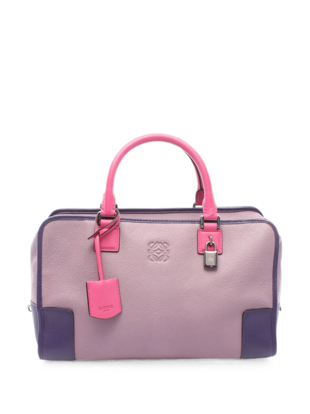 Loewe Pre-Owned 2010s 35 Amazona leather tote bag - Purple