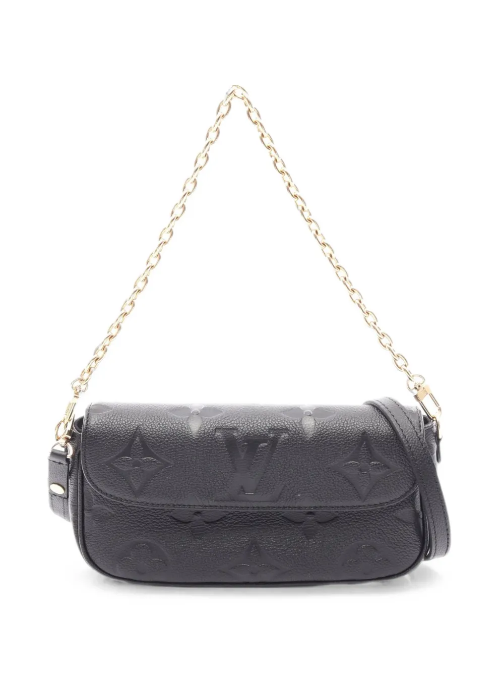 Louis Vuitton Pre-Owned 2021 Monogram Empreinte Ivy shoulder bag - Nero