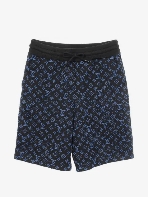 Louis Vuitton Pre-Owned 2010s Monogram-jacquard shorts