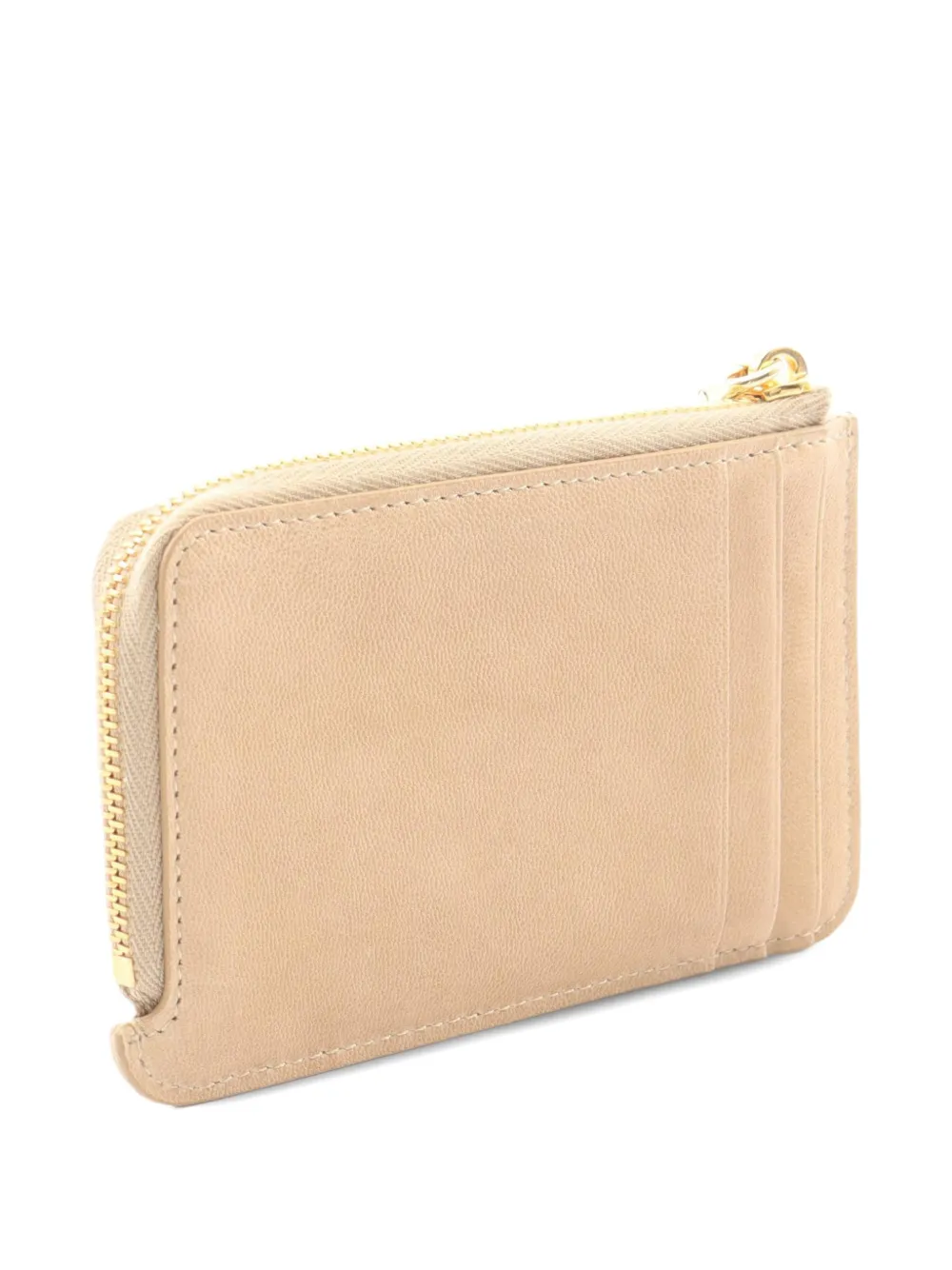 Miu Miu Pre-owned 20s Nappa Leather Wallet in Neutrals, view 2