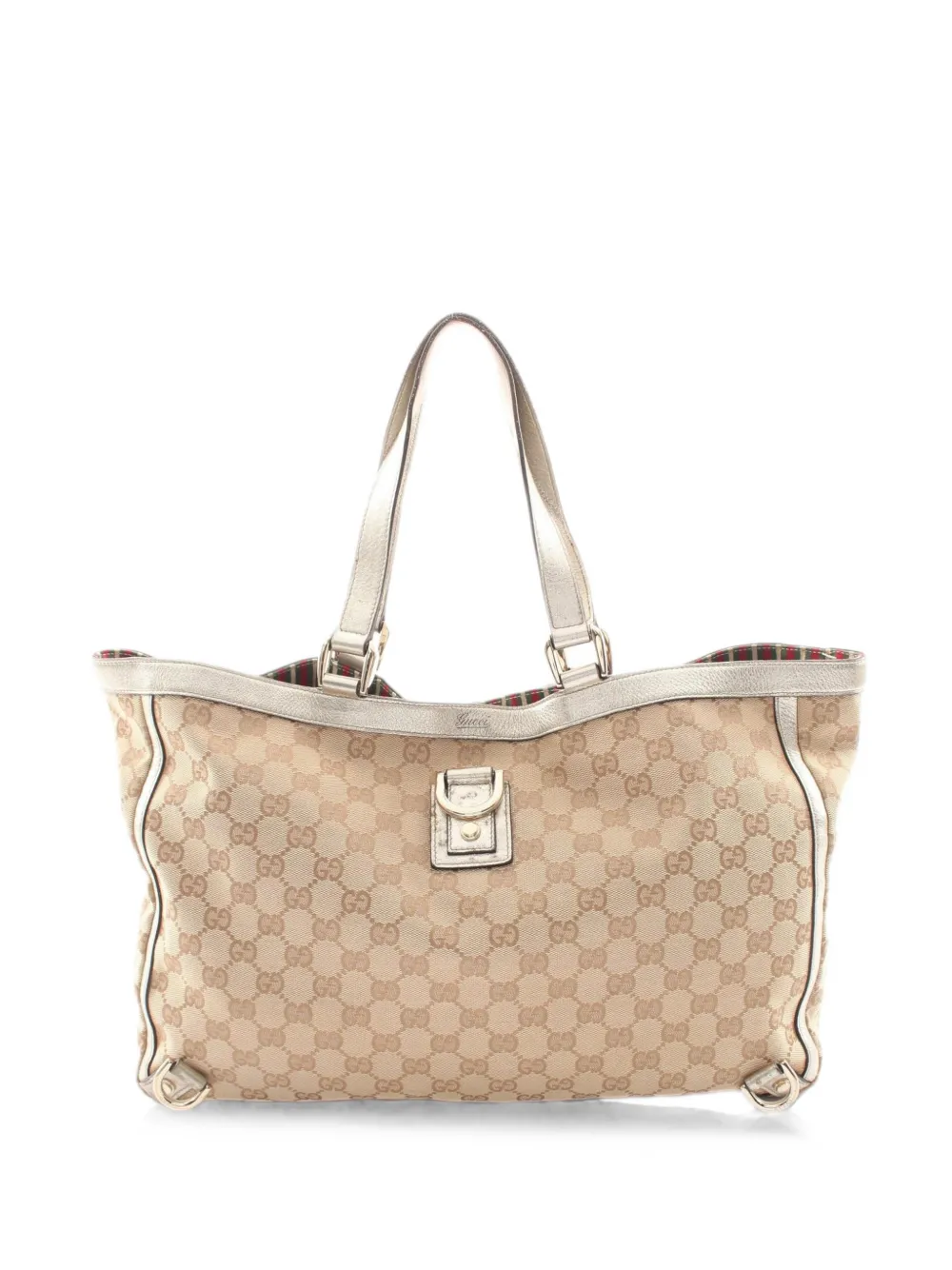 Gucci Pre-Owned 00s Abby GG-canvas tote bag - Neutrals