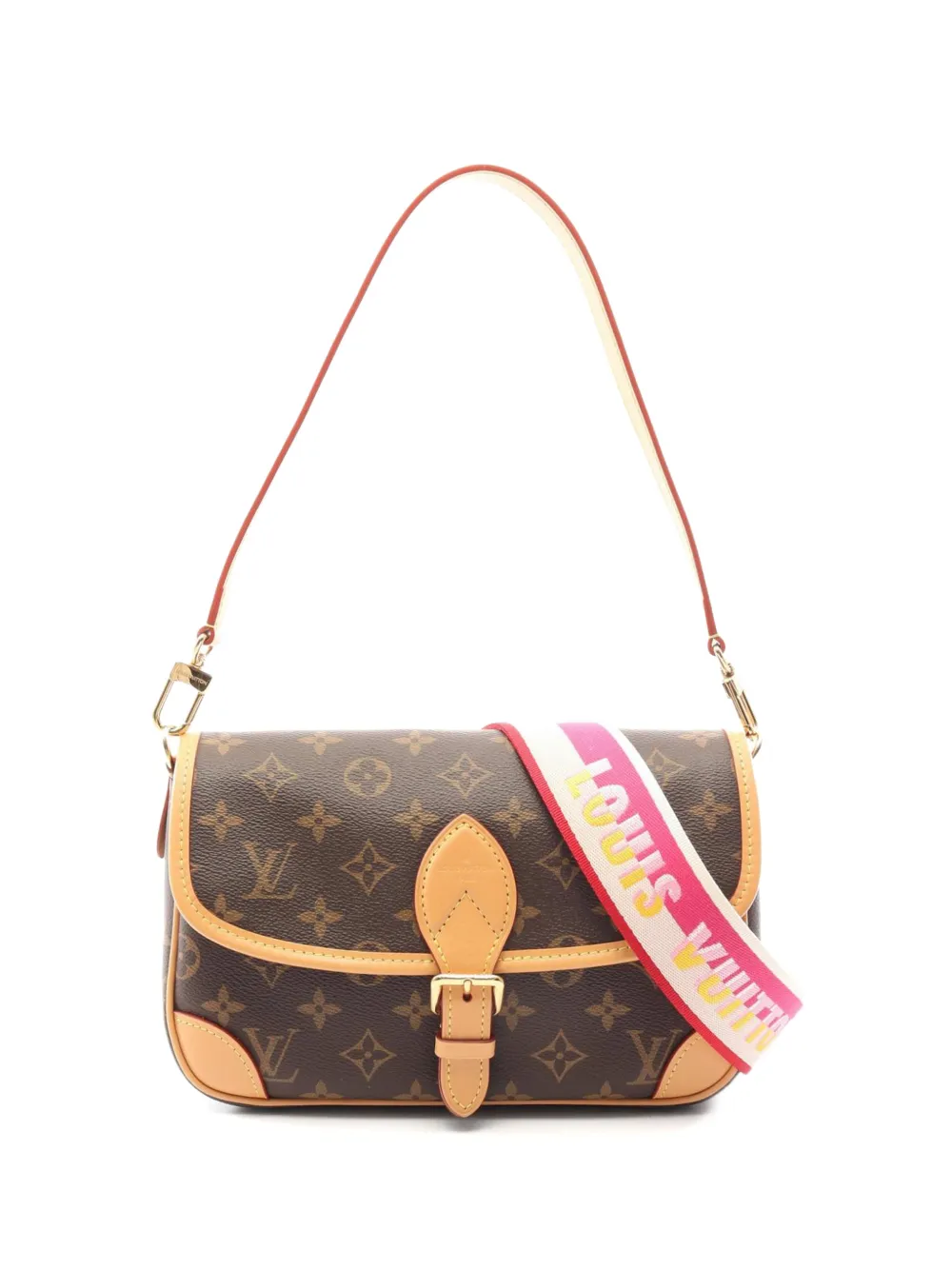Louis Vuitton Pre-Owned 2021s Monogram Diane shoulder bag - Braun