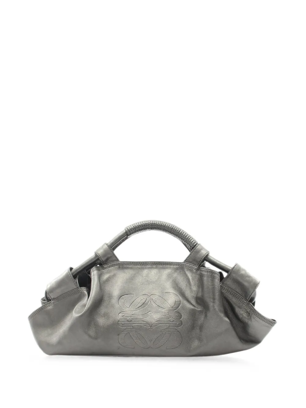 Loewe Pre-Owned 2000s Anagram-embossed tote bag - Silver