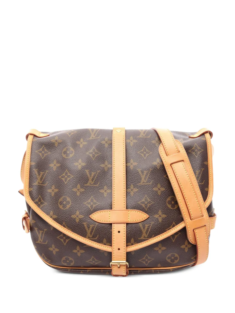 Louis Vuitton Pre-Owned 2005 Saumur 30 Monogram crossbody bag - Marrone