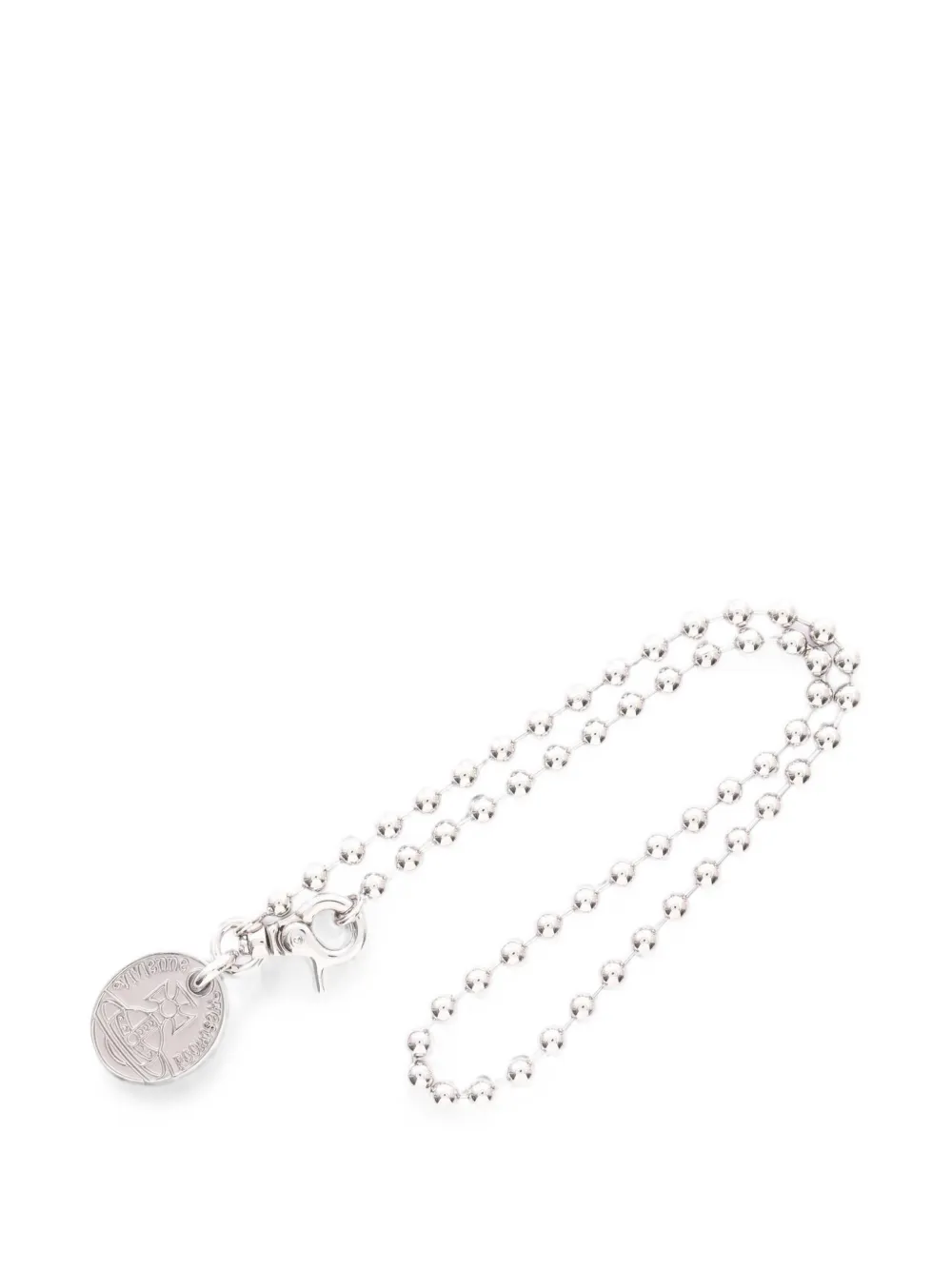 Vivienne Westwood Pre-Owned 2020s Sofiane Orb necklace - Argento