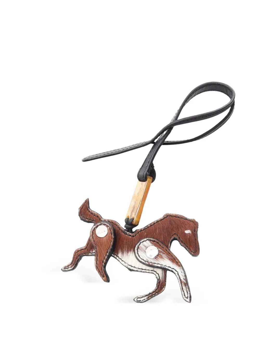 Vivienne Westwood Pre-Owned 2020s horse bag charm - Nero
