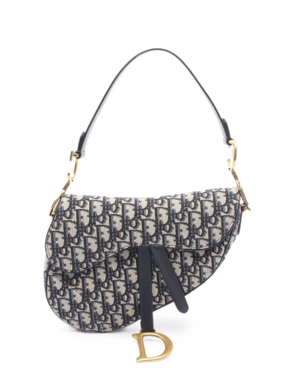 Christian Dior Pre-Owned 2010s Saddle shoulder bag - Blue
