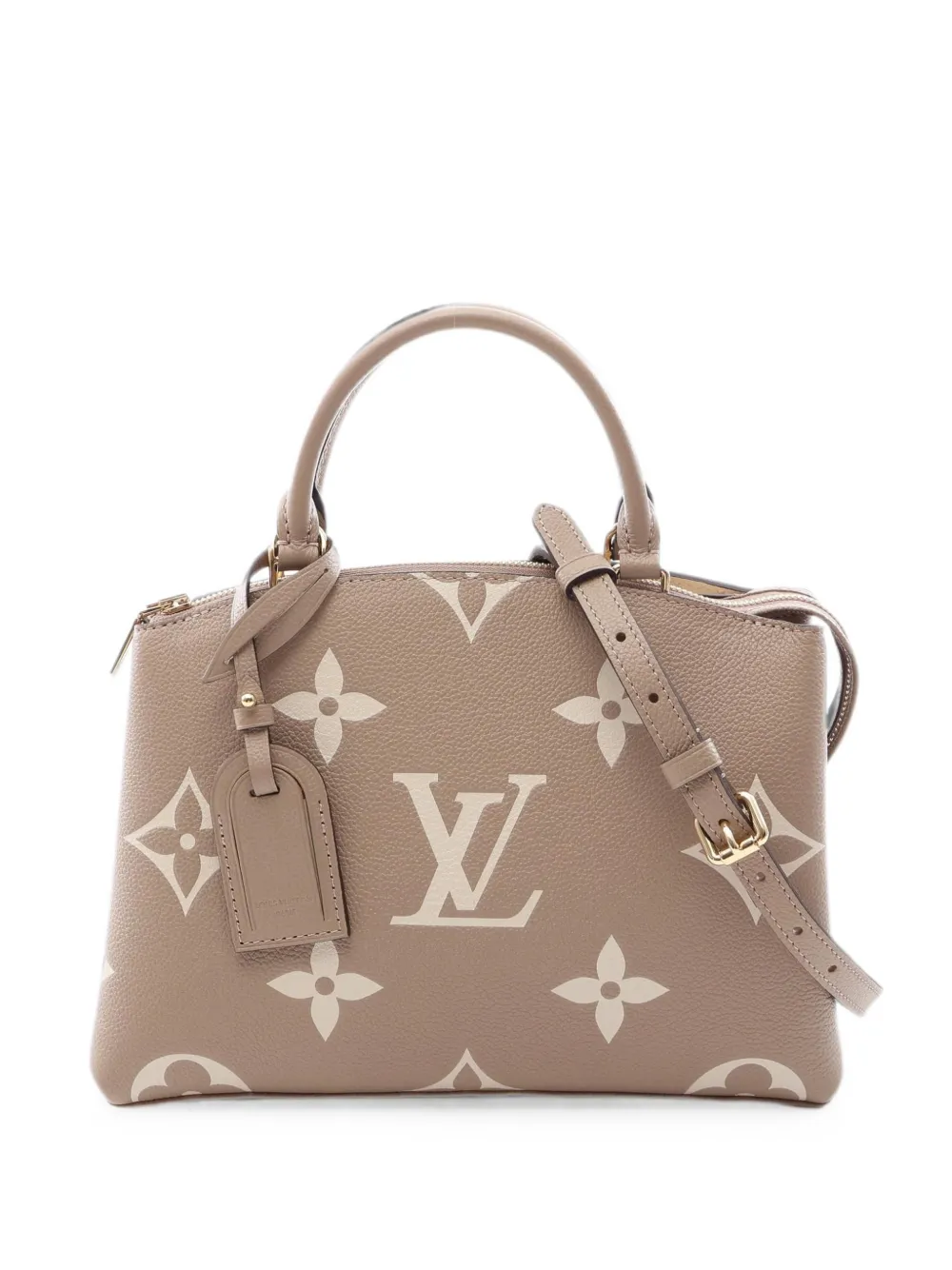 Louis Vuitton Pre-Owned 2021s Monogram Empreinte Petit Palais handbag - Toni neutri