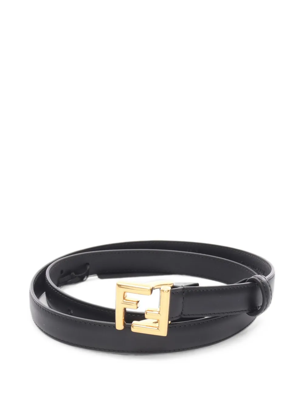 Fendi Pre-Owned 2020s FF logo belt - Nero