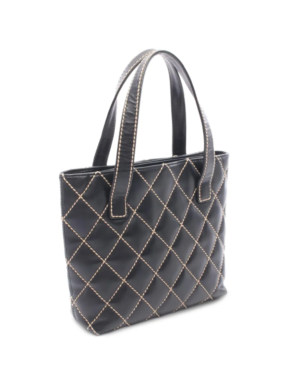 CHANEL Pre-Owned 1991-1994 Wild Stitch shopper Zwart