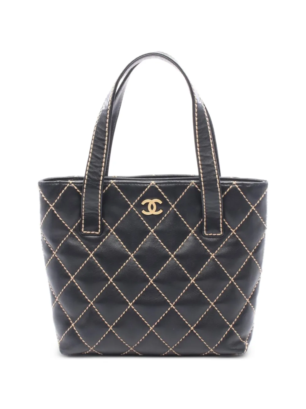CHANEL Pre-Owned 1991-1994 Wild Stitch tote bag - Nero