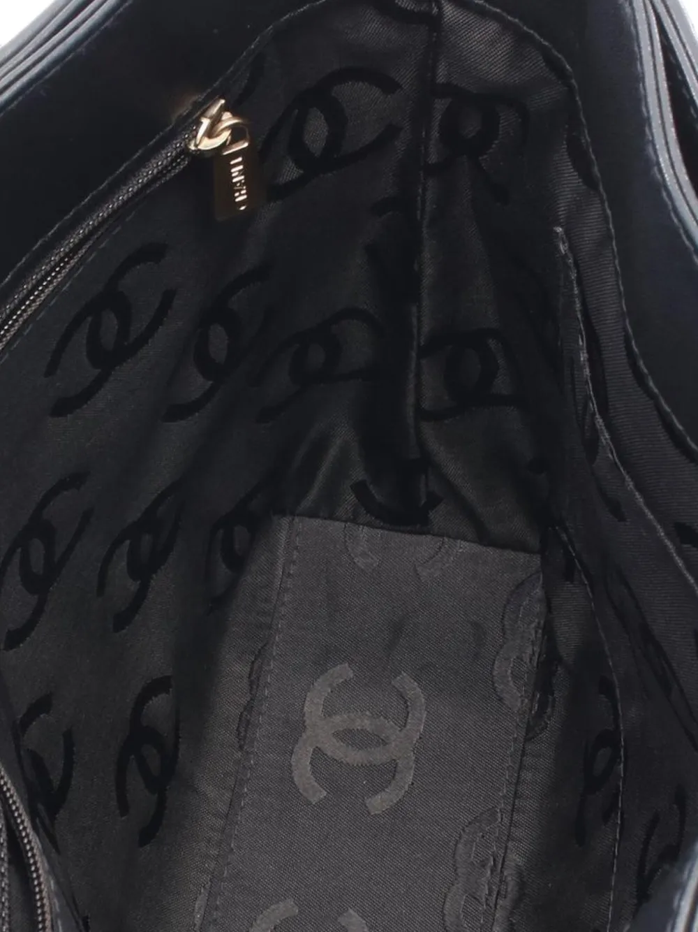 CHANEL Pre-Owned 1991-1994 Wild Stitch shopper Zwart
