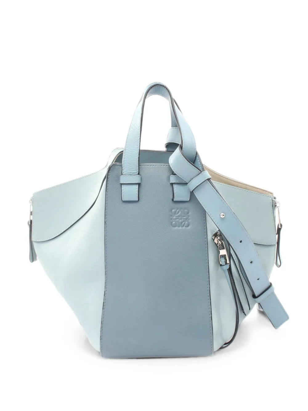 Loewe Pre-Owned 2000s small Hammock tote bag - Blue