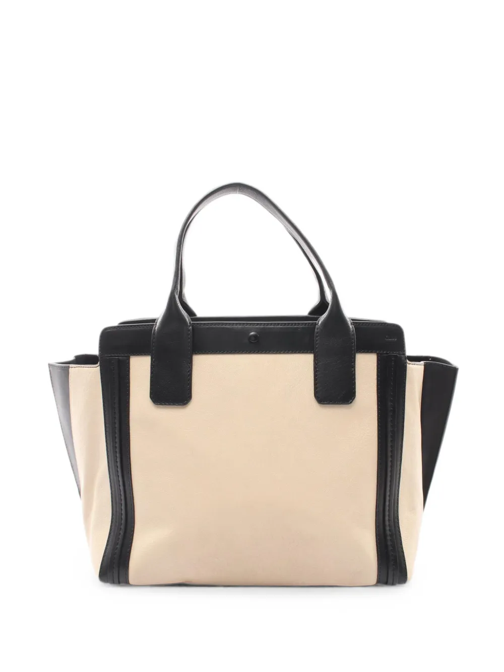 Chloé Pre-Owned 2000s Allison leather tote bag - Toni neutri