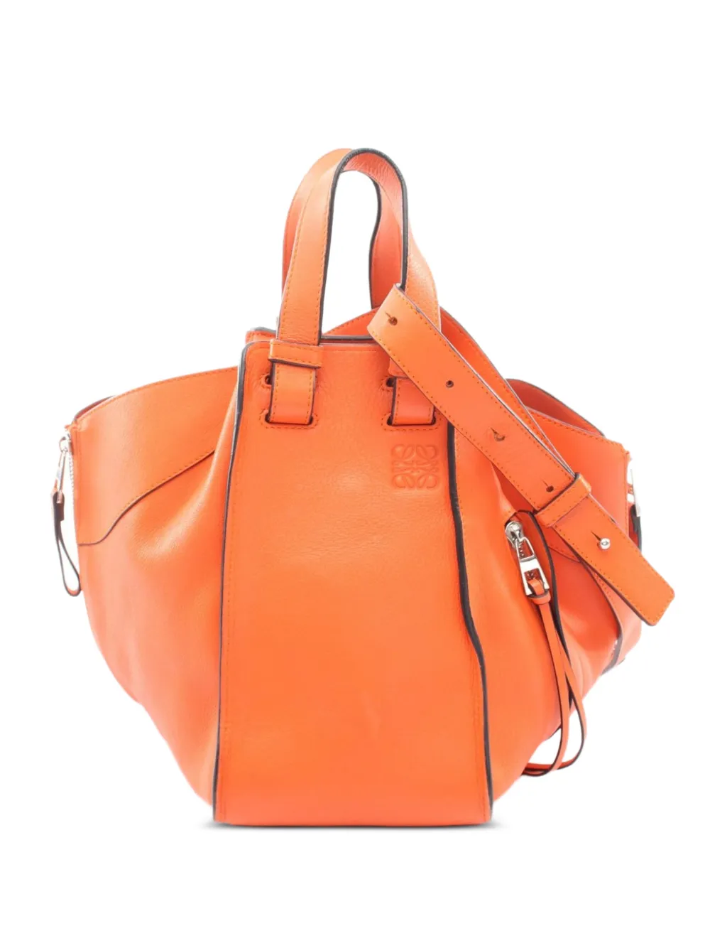 Loewe Pre-Owned Borsa a mano Hammock piccola anni 2000 - Arancione