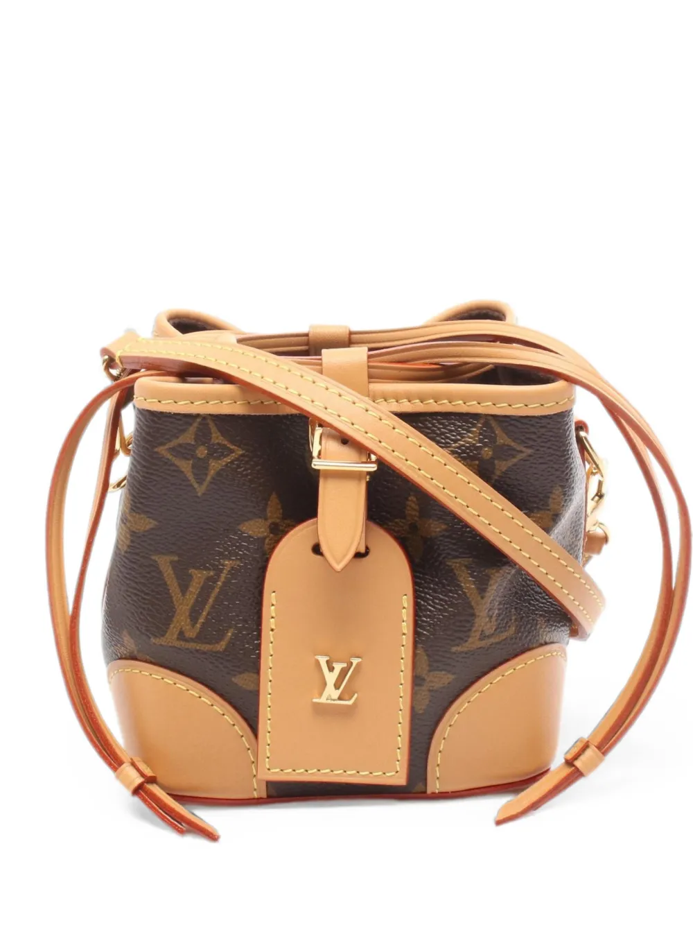Louis Vuitton Pre-Owned 2021s Noe Perth Monogram bucket bag - Marrone