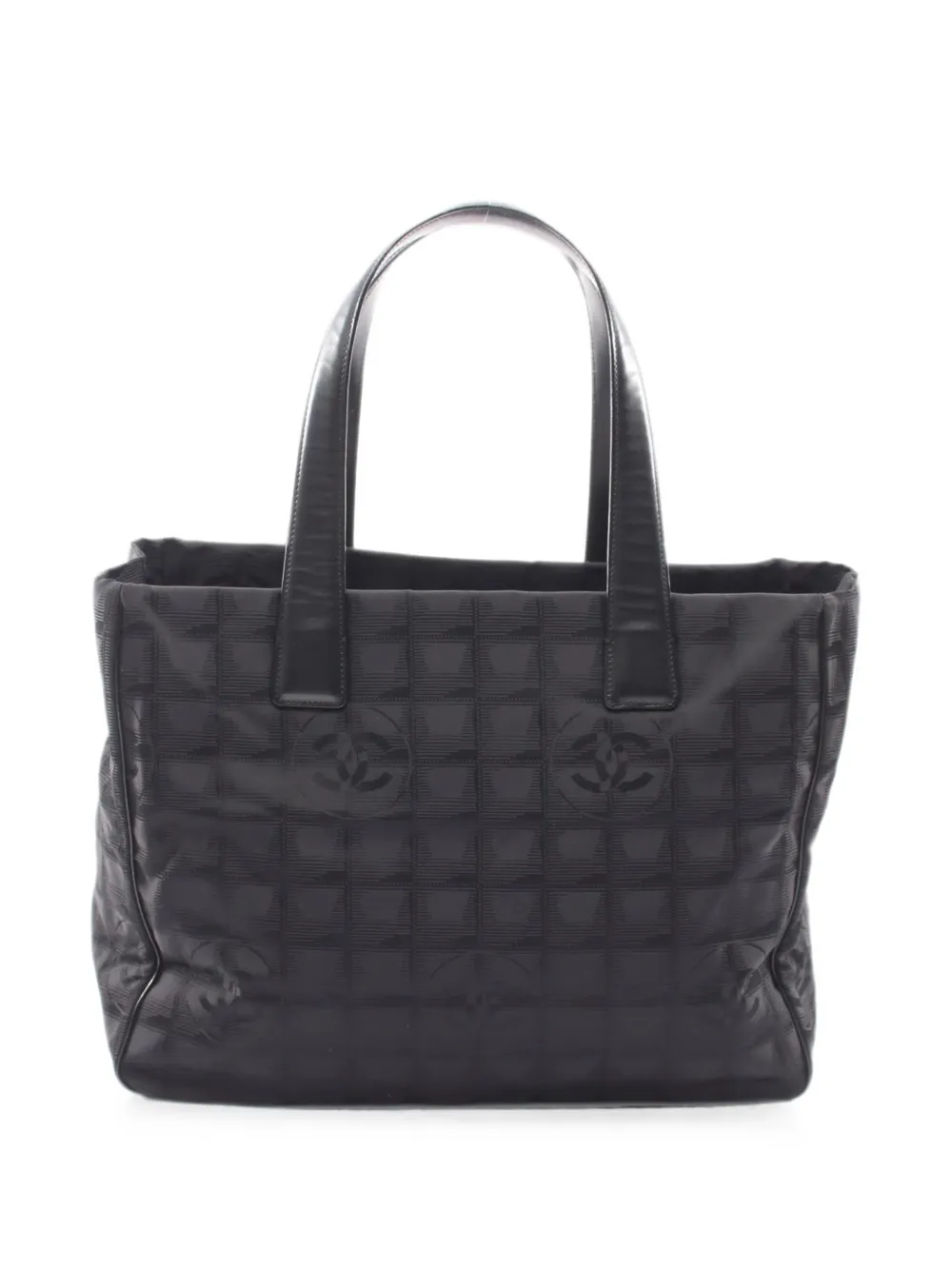 CHANEL Pre-Owned 2005-2006 New Travel Line MM tote bag - Nero