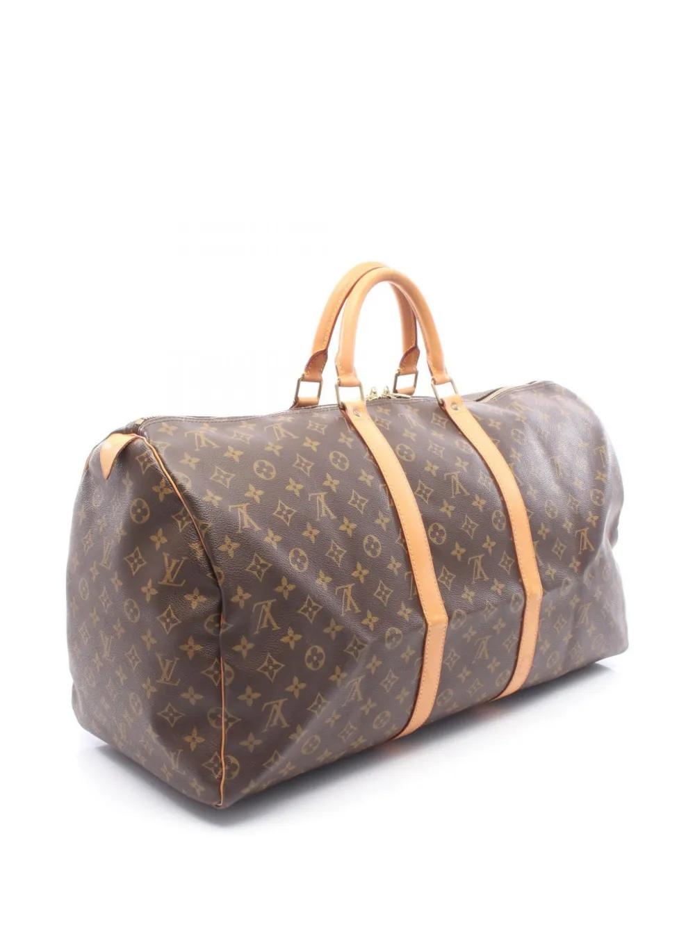 Louis Vuitton Pre-Owned 2003 Keepall 55 Monogram reistas Bruin