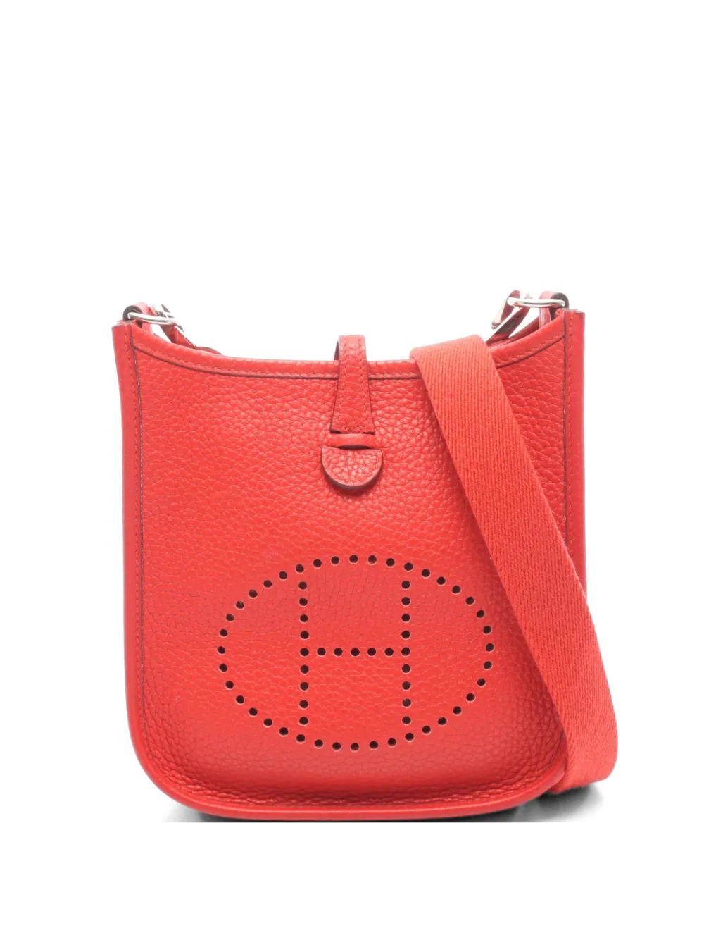 Hermès Pre-Owned 2019 Evelyne TPM shoulder bag - Rosso