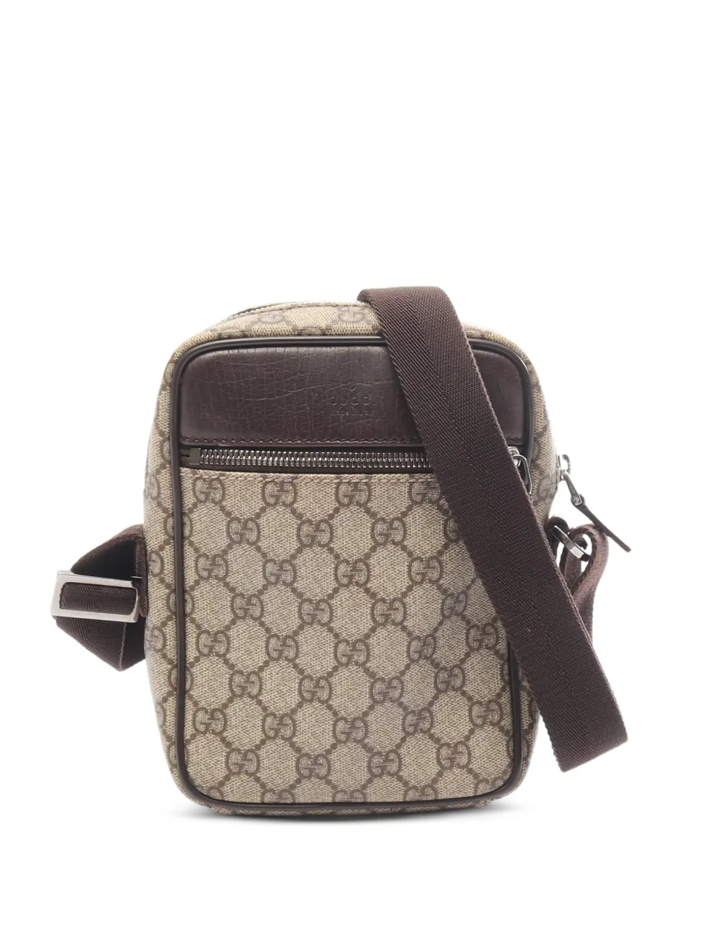 Gucci Pre-Owned 2000s GG Supreme shoulder bag - Toni neutri