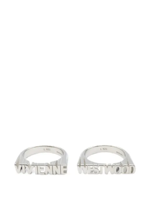Vivienne Westwood Pre-Owned 2020s Essex ring set (set of two)