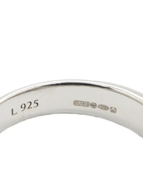 Vivienne Westwood Pre-Owned 2020s Essex Ring Set (set Of two