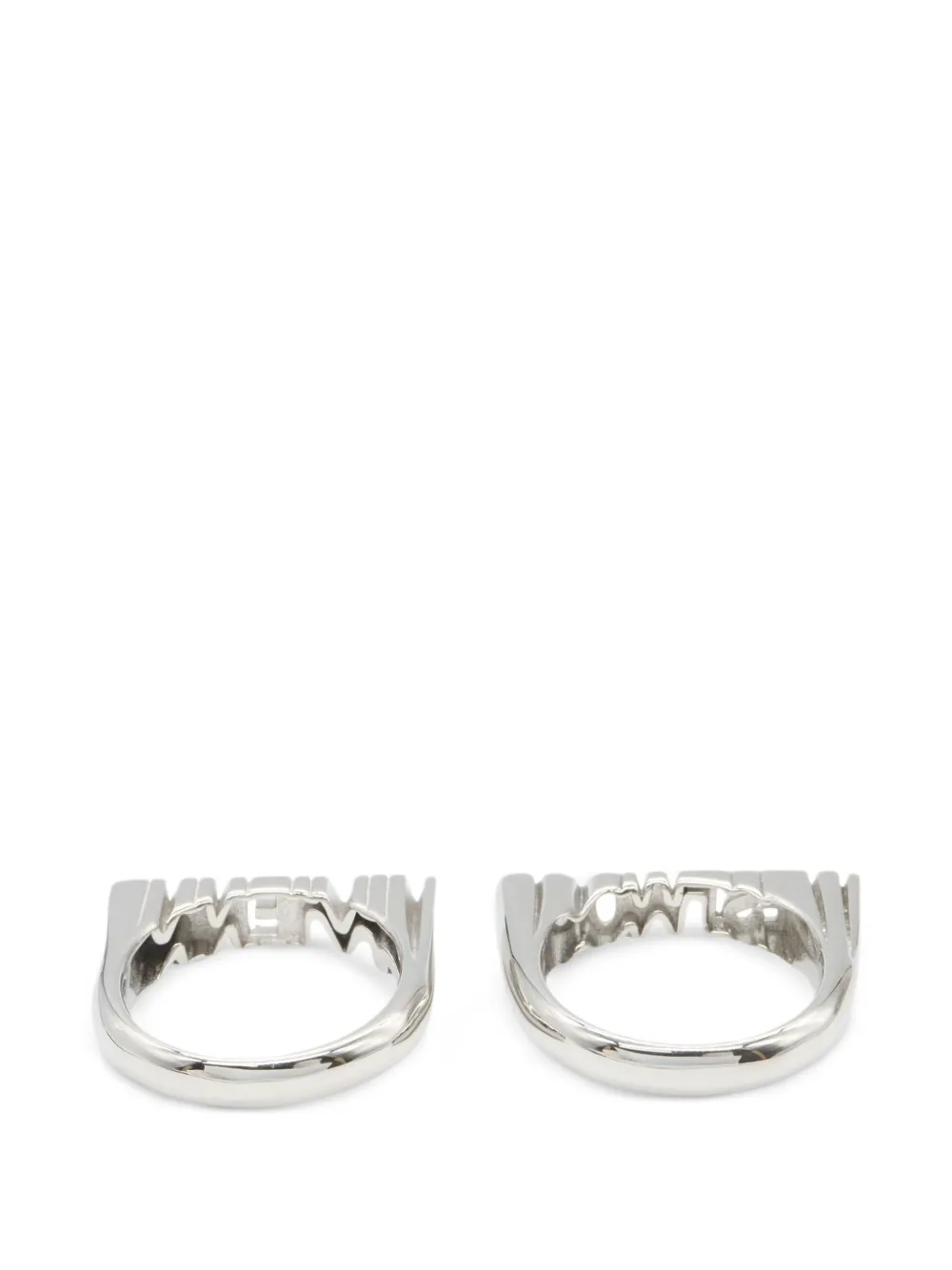 Vivienne Westwood Pre-Owned 2020s Essex Ring Set (set Of two