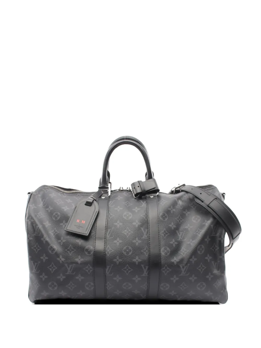Louis Vuitton Pre-Owned 2017 Keepall Bandouliere 45 tote bag - Grey