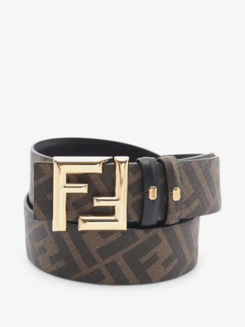 Fendi Pre-Owned ceinture à motif Zucca FF à boucle
