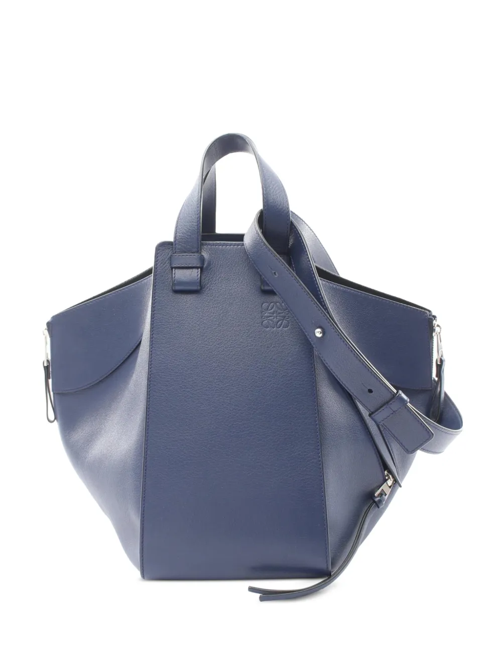 Loewe Pre-Owned 2010s medium Hammock two-way handbag - Blu