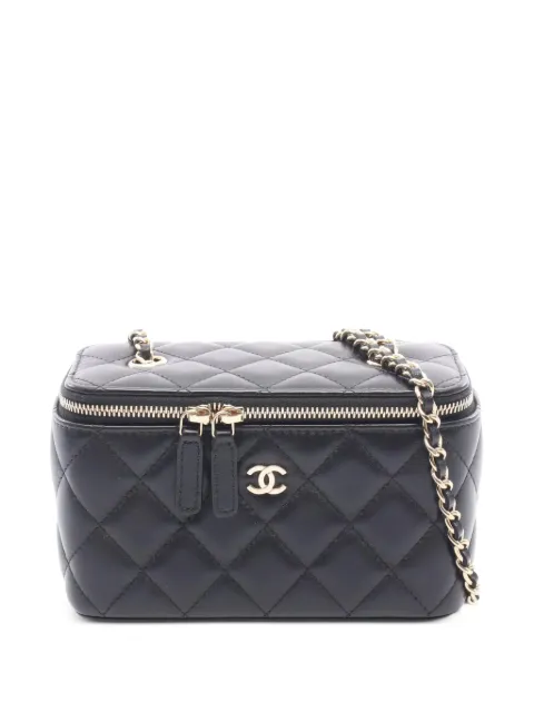 CHANEL Pre-Owned 2021-2022 matelassé Vanity shoulder bag
