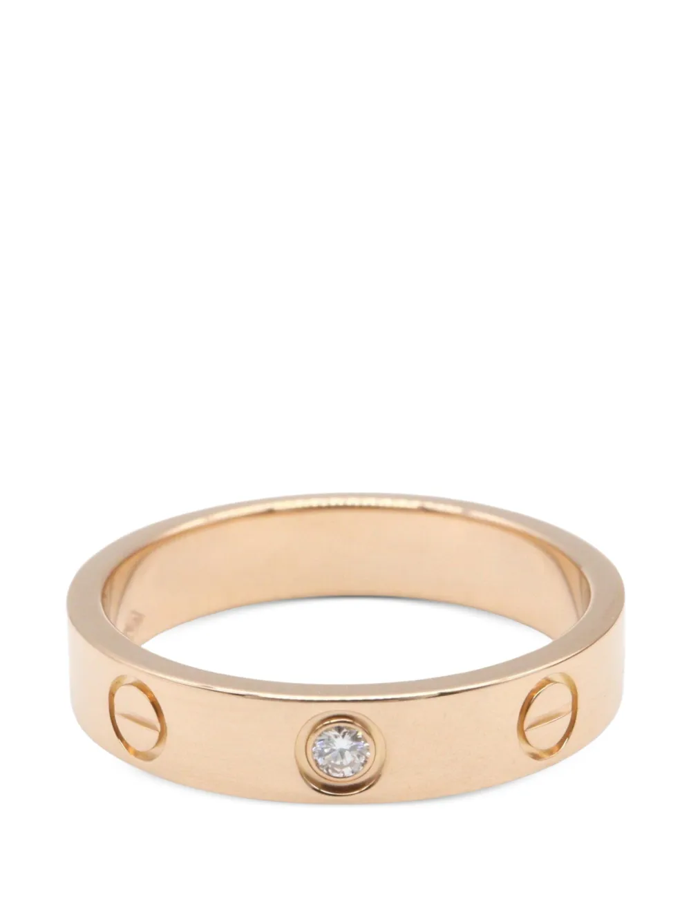Cartier 2010s Mini Love diamond ring - Rosa