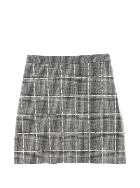 Miu Miu Pre-Owned 2000s rhinestone-embellished mini skirt