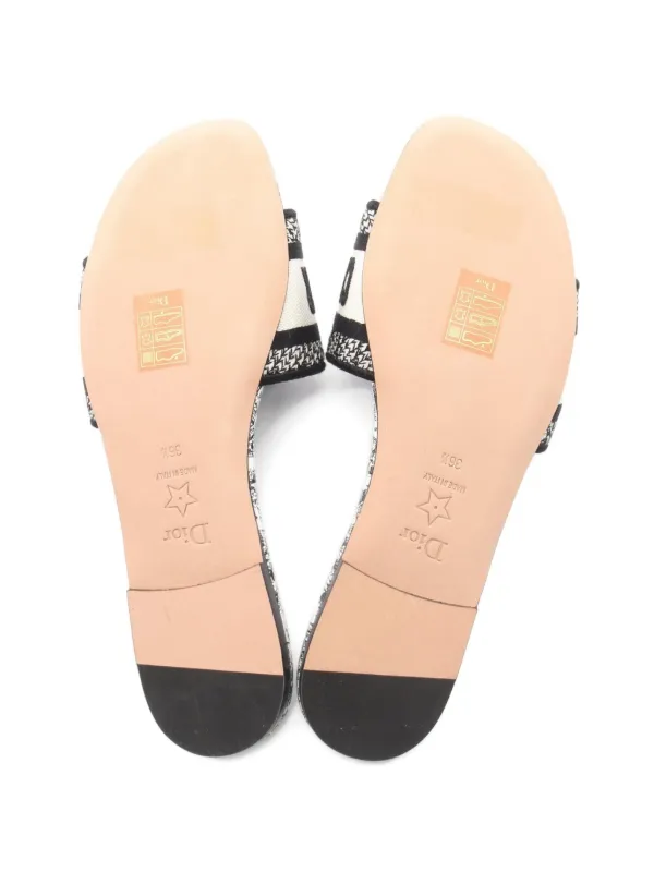 Christian Dior Pre-Owned Sandalias Dway 2020 | Negro | FARFETCH CL