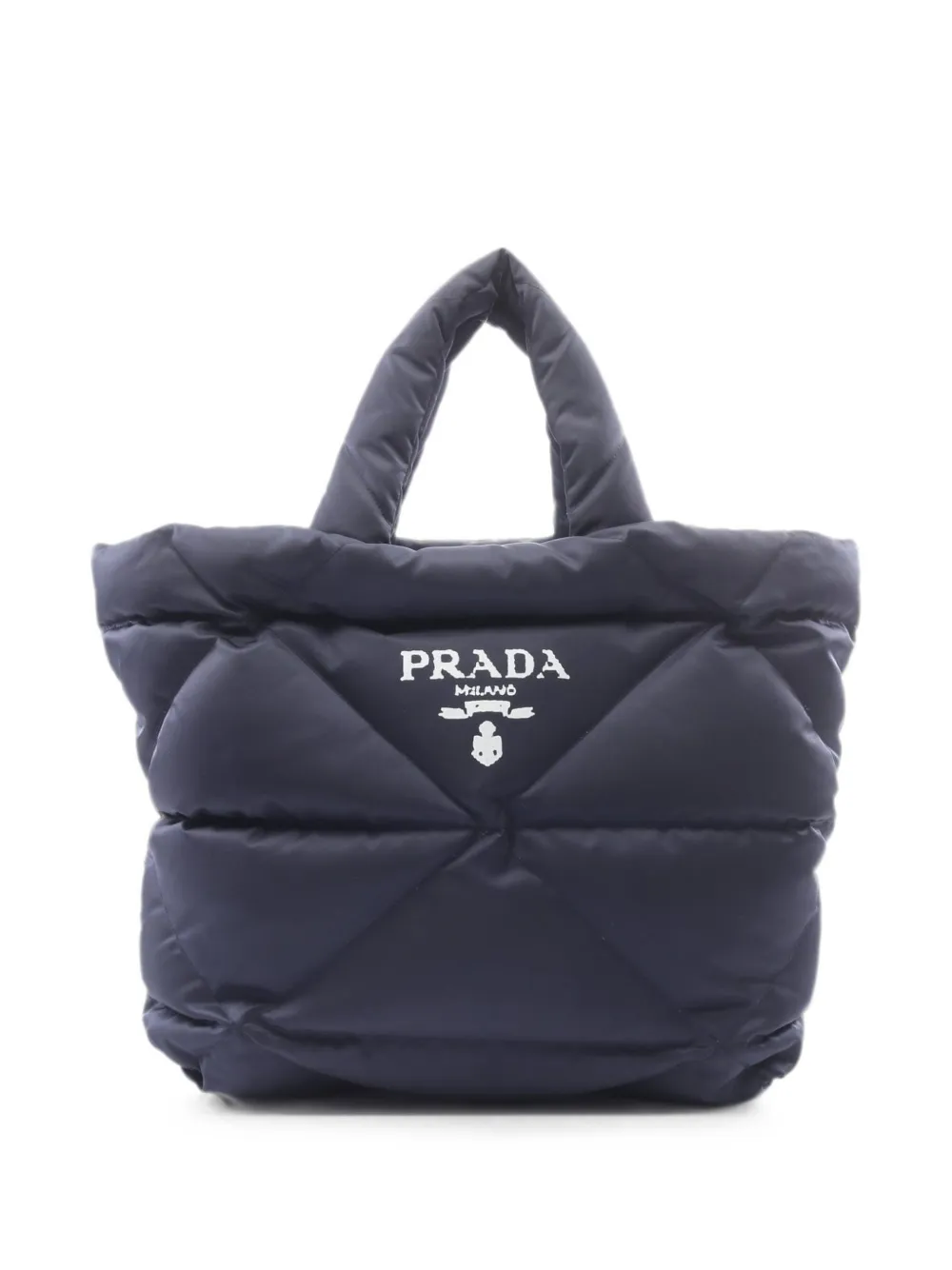 Prada Pre-Owned 2000s Re-Nylon quilted tote bag - Grigio