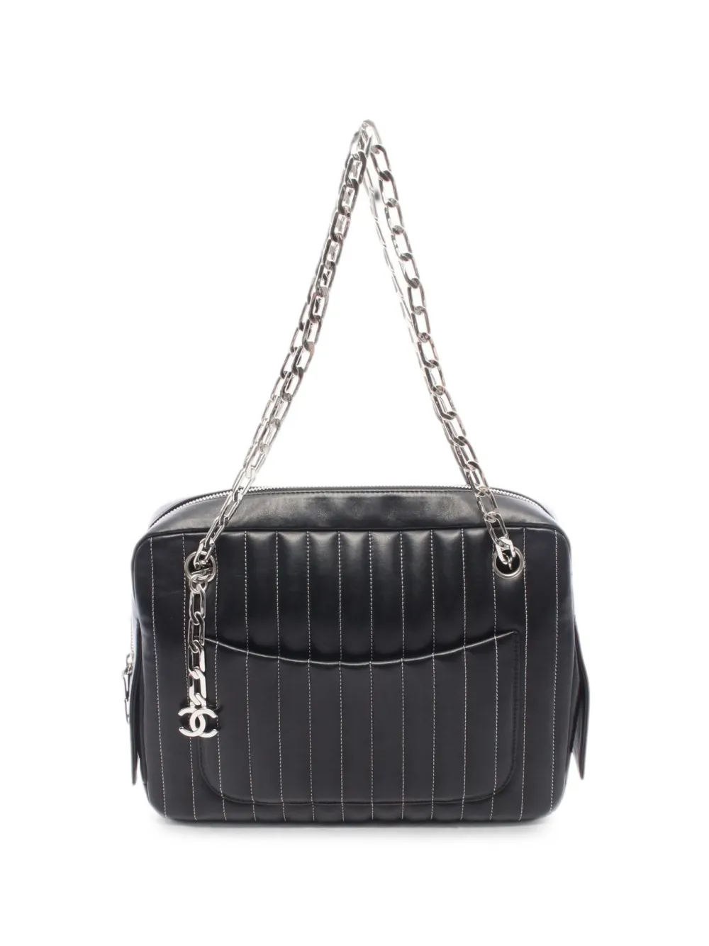 CHANEL Pre-Owned 2005-2006 Mademoiselle chain shoulder bag - Nero