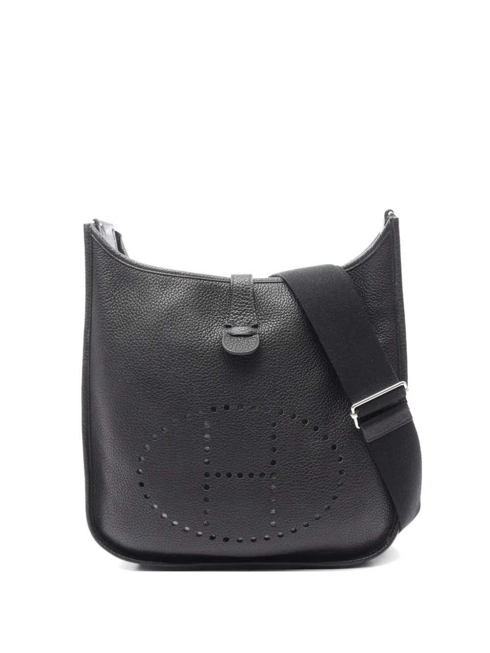 Hermès Pre-Owned 2010 large Evelyn 3 Troyes shoulder bag - Nero