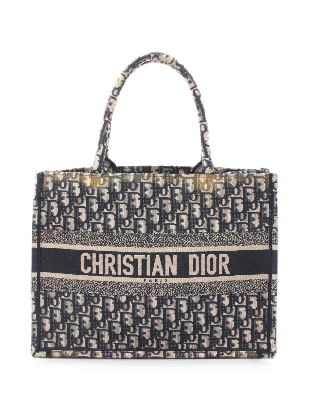 Christian Dior Pre-Owned 2000s medium Oblique Book tote bag - Blue