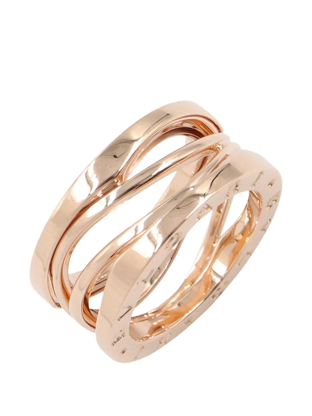 Bvlgari Pre-Owned B-zero1 ring - Rosa