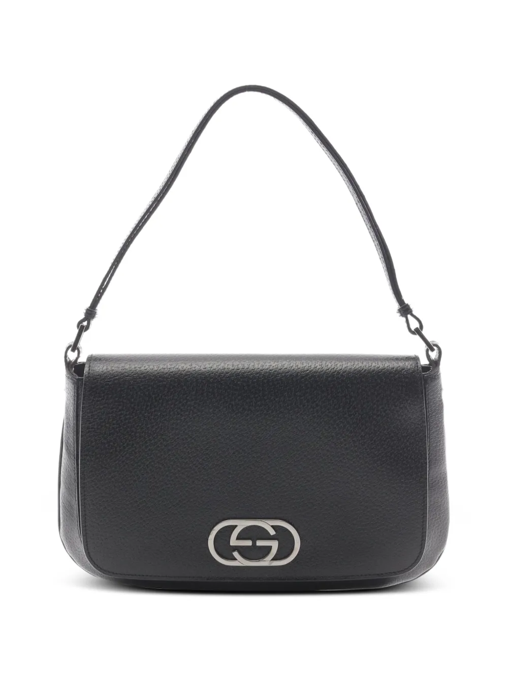 Gucci Pre-Owned 2010s Interlocking G shoulder bag - Nero