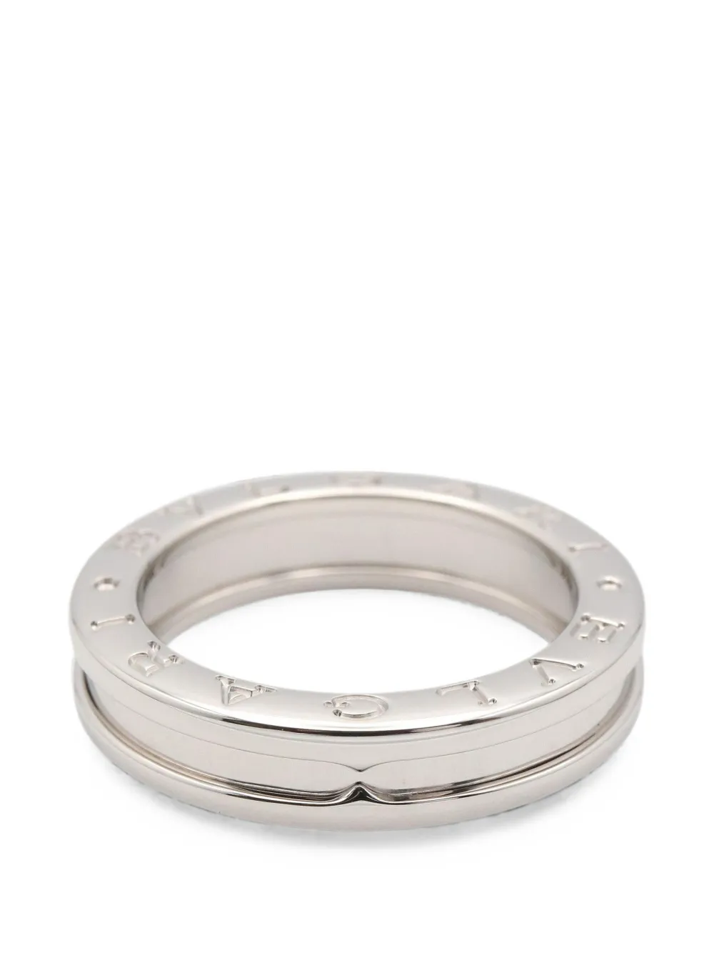 Bvlgari Pre-Owned 2010s B-zero1 ring - Argento