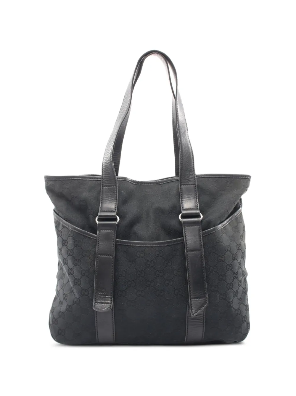 Gucci Pre-Owned 2000s GG-canvas tote bag - Black