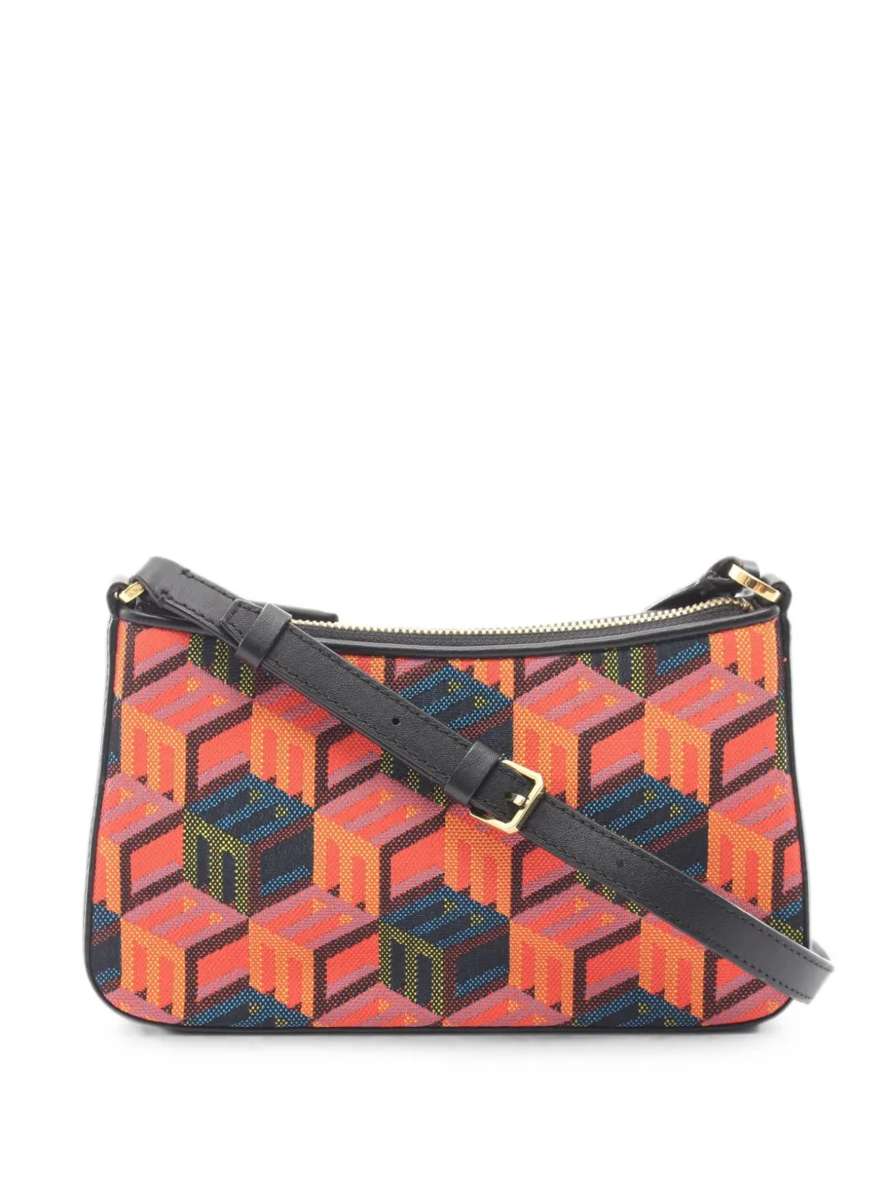 MCM Pre-Owned 2010s Geometric shoulder bag - Nero