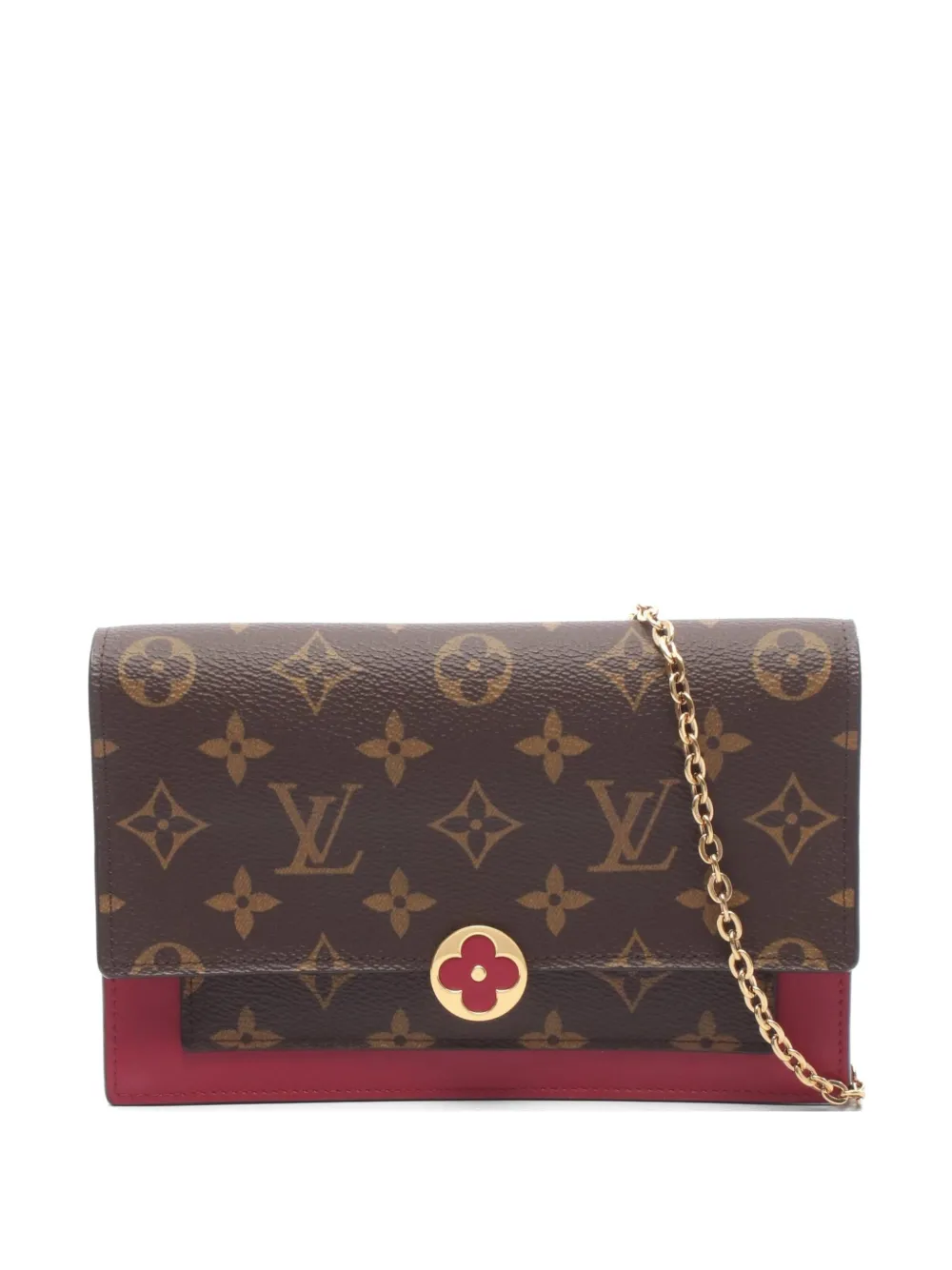 Louis Vuitton Pre-Owned 2019 Portefeuil chain shoulde bag - Marrone