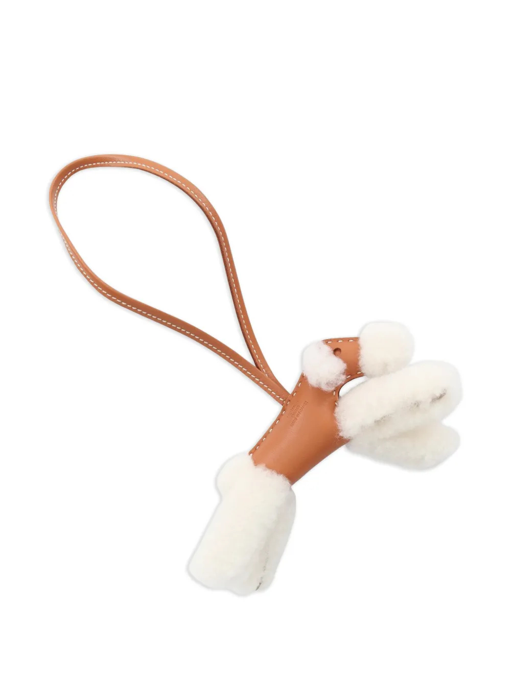 Hermès Pre-Owned 2025 Paddy bag charm - Bianco