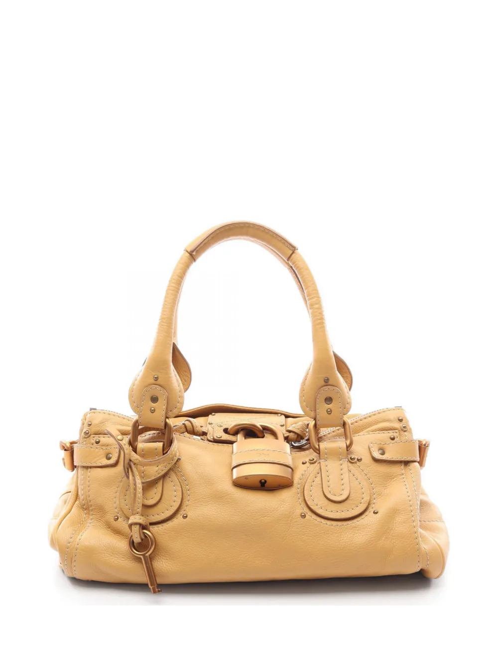 Chloé Pre-Owned 2010s Paddington leather handbag - Toni neutri